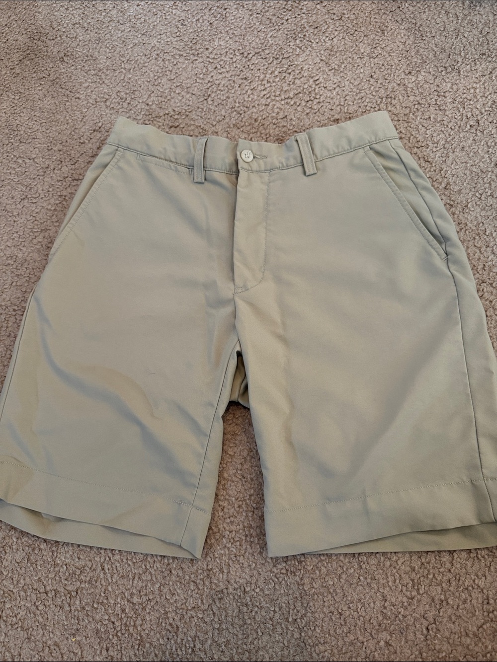 Ralph Lauren Flat-Front Khaki Shorts